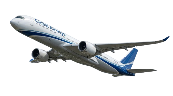 Commercial jet airliner soaring